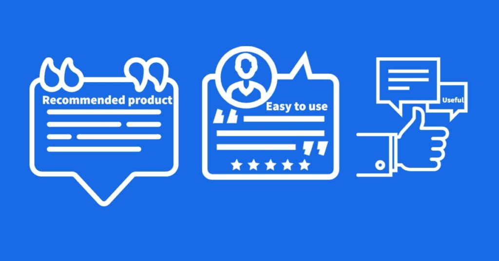 Testimonials in landing page to generate leads