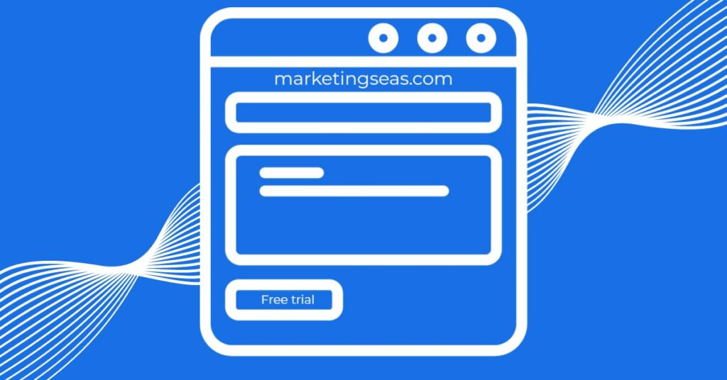 form for a landing page to generate leads 
