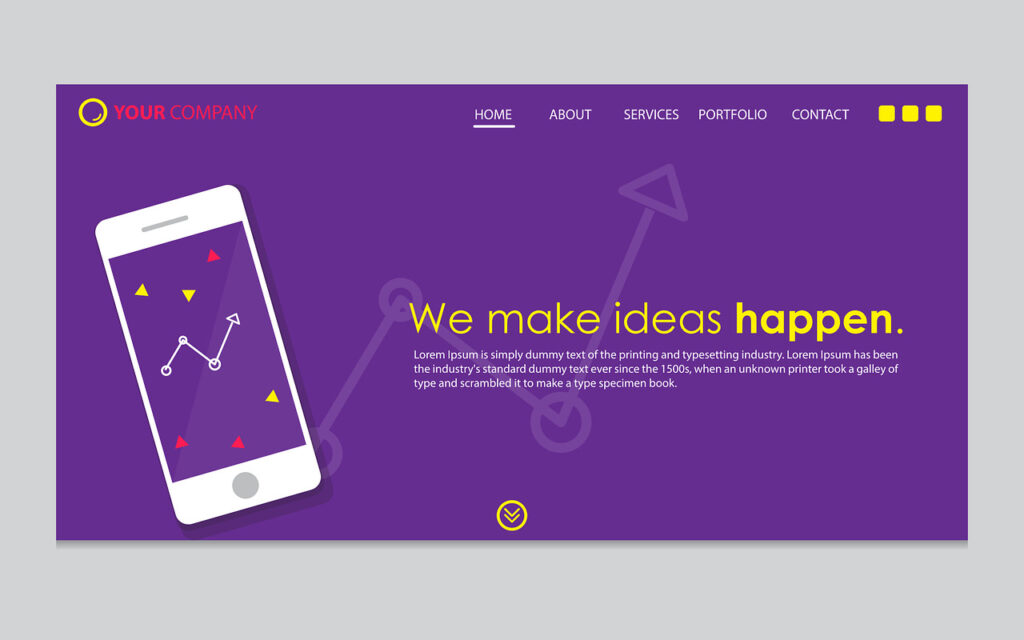 headline in landing page to generate leads 