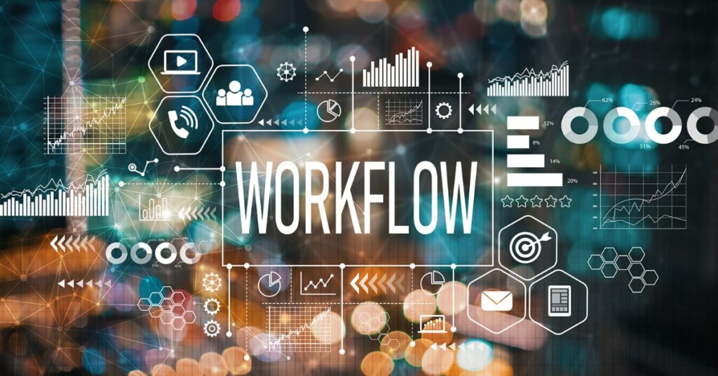 Drop servicing workflow