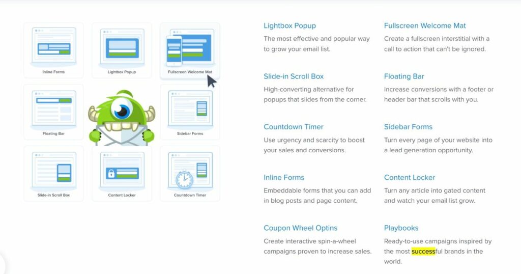 10 Strong WordPress Plugins for Blogs in 2024 7 WordPress plugins for blogs: OptinMonster